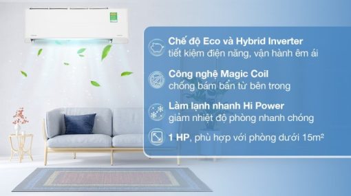 Máy lạnh Toshiba Inverter 1 HP RAS-H10Z1KCVG-V - 5