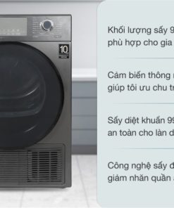 Máy sấy bơm nhiệt AQUA 9 Kg AQH-H900G PS - 21