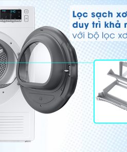 Máy sấy bơm nhiệt Samsung 9 kg DV90TA240AE/SV - 41