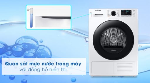 Máy sấy bơm nhiệt Samsung 9 kg DV90TA240AE/SV - 17