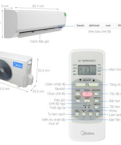 Máy lạnh Midea 18000BTU 1 chiều MSAFG-18CRN8 - 18 Máy lạnh Midea 18000BTU 1 chiều MSAFG-18CRN8 - 17