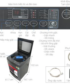 Máy Giặt Toshiba Inverter 13 Kg AW-DUM1400LV (MK) - 22 Máy Giặt Toshiba Inverter 13 Kg AW-DUM1400LV (MK) - 21