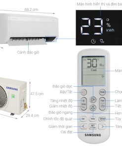 Máy lạnh Samsung Inverter 1 HP AR10CYHAAWKNSV - 26 Máy lạnh Samsung Inverter 1 HP AR10CYHAAWKNSV - 25