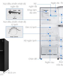 Tủ lạnh Samsung Inverter 208 lít RT20HAR8DBU - 23