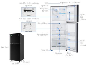 Tủ lạnh Samsung Inverter 208 lít RT20HAR8DBU - 23