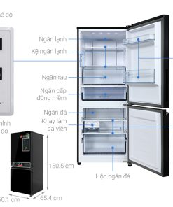 Tủ lạnh Panasonic Inverter 255 lít NR-BV281BGMV - 20 Tủ lạnh Panasonic Inverter 255 lít NR-BV281BGMV - 19