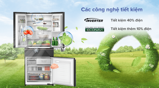 Tủ Lạnh Panasonic Inverter 540 Lít NR-YW590YMMV - 15