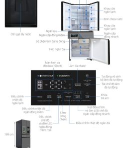 Tủ Lạnh Panasonic Inverter 540 Lít NR-YW590YMMV - 32 Tủ Lạnh Panasonic Inverter 540 Lít NR-YW590YMMV - 31