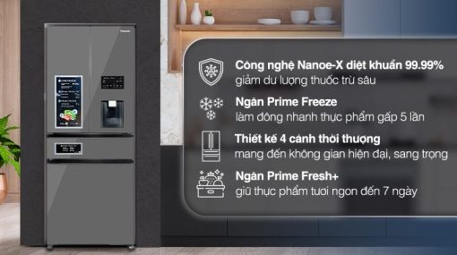Tủ Lạnh Panasonic Inverter 540 Lít NR-YW590YMMV - 5