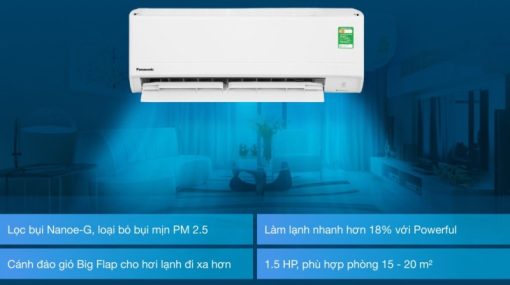 Máy lạnh Panasonic 1.5 HP CU/CS-N12WKH-8M - 13