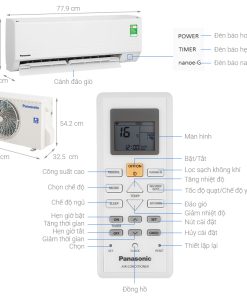 Máy lạnh Panasonic 1.5HP CU/CS-N12ZKH-8 - 22 Máy lạnh Panasonic 1.5HP CU/CS-N12ZKH-8 - 21