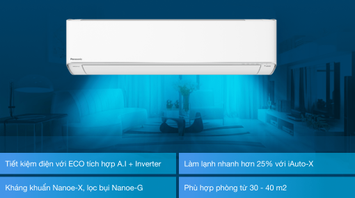 Máy lạnh Panasonic Inverter 2.5 HP CU/CS-XU24XKH-8 - 5