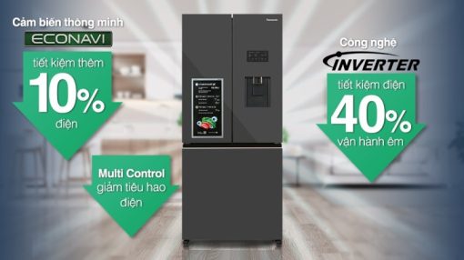 Tủ lạnh Panasonic Inverter 495 lít NR-CW530XMMV - 13