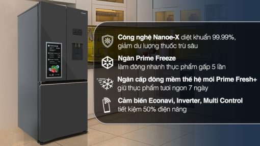 Tủ lạnh Panasonic Inverter 495 lít NR-CW530XMMV - 5