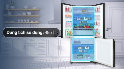 Tủ lạnh Panasonic Inverter 495 lít NR-CW530XMMV - 19