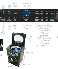 Máy giặt Panasonic Inverter 14 kg NA-FD14V1BRV - 33