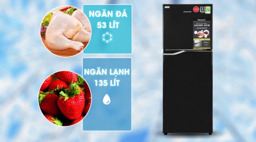 Tủ lạnh Panasonic Inverter 188 lít NR-BA229PKVN - 11