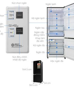 Tủ lạnh Panasonic Inverter 290 lít NR-BV320GKVN - 27