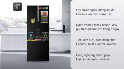 Tủ lạnh Panasonic Inverter 417 lít NR-BX471GPKV - 5