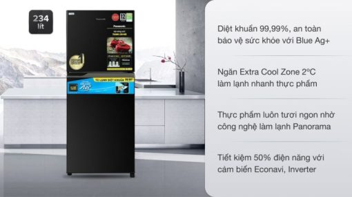 Tủ lạnh Panasonic Inverter 234 lít NR-TV261BPKV - 5
