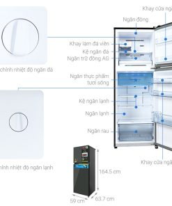 Tủ lạnh Panasonic Inverter 306 lít NR-TV341VGMV - 26 Tủ lạnh Panasonic Inverter 306 lít NR-TV341VGMV - 25