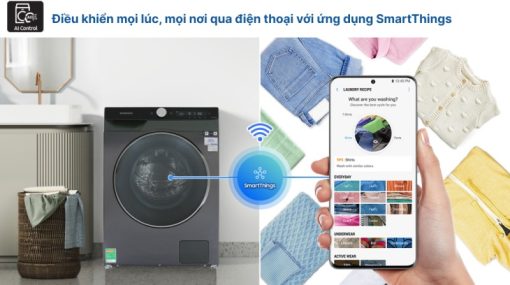 Máy giặt Samsung Inverter 10 kg WW10TP44DSB/SV - 21