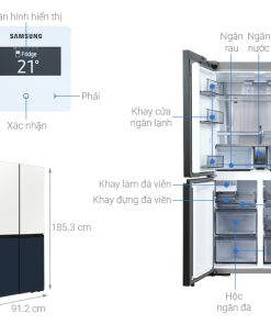 Tủ lạnh Samsung Inverter 599 lít RF60A91R177/SV - 24 Tủ lạnh Samsung Inverter 599 lít RF60A91R177/SV - 23