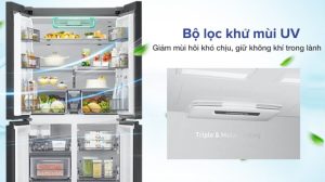 Tủ lạnh Samsung Inverter 599 lít RF60A91R177/SV - 37