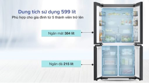 Tủ lạnh Samsung Inverter 599 lít RF60A91R177/SV - 9
