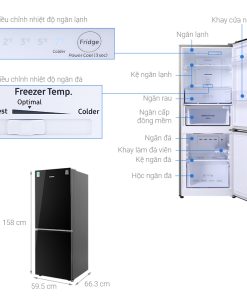 Tủ lạnh Samsung Inverter 280 lít RB27N4010BU/SV - 26 Tủ lạnh Samsung Inverter 280 lít RB27N4010BU/SV - 25