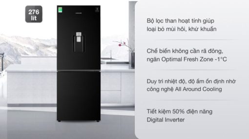 Tủ lạnh Samsung Inverter 276 lít RB27N4170BU/SV - 5