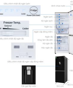 Tủ lạnh Samsung Inverter 276 lít RB27N4170BU/SV - 26 Tủ lạnh Samsung Inverter 276 lít RB27N4170BU/SV - 25