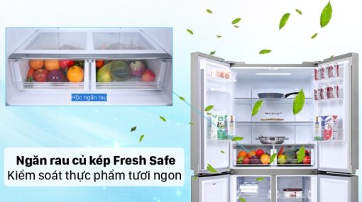 Tủ lạnh Samsung Inverter 488 lít RF48A4010M9/SV - 13