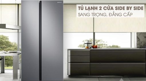 Tủ lạnh Samsung Inverter 655 lít RS62R5001M9/SV - 13