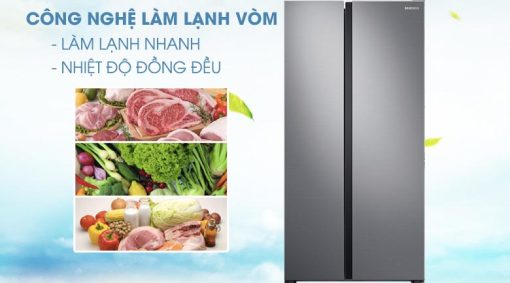 Tủ lạnh Samsung Inverter 655 lít RS62R5001M9/SV - 7