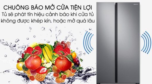 Tủ lạnh Samsung Inverter 655 lít RS62R5001M9/SV - 11