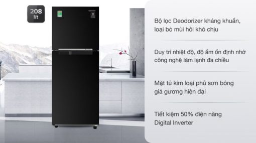 Tủ lạnh Samsung Inverter 208 lít RT20HAR8DBU - 5