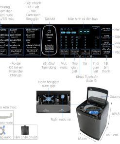 Máy giặt Samsung Inverter 16 Kg WA16R6380BV/SV - 24 Máy giặt Samsung Inverter 16 Kg WA16R6380BV/SV - 23