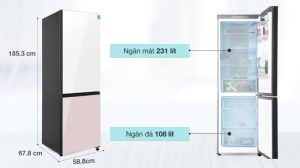 Tủ Lạnh Samsung Inverter 339 Lít RB33T307055/SV - 37
