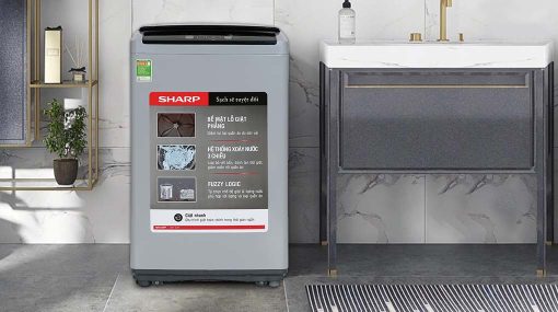 Máy giặt Sharp 7.5 Kg ES-Y75HV-S - 17