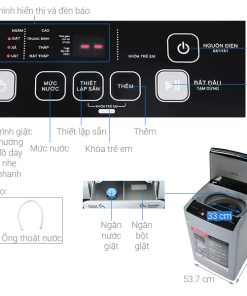 Máy giặt Sharp 7.5 Kg ES-Y75HV-S - 20 Máy giặt Sharp 7.5 Kg ES-Y75HV-S - 19