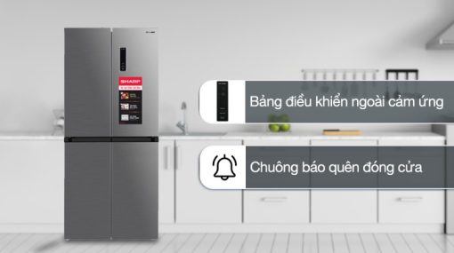 Tủ Lạnh Sharp Inverter 362 Lít SJ-FX420V-SL - 5