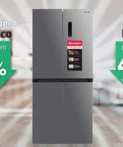 Tủ Lạnh Sharp Inverter 362 Lít SJ-FX420V-SL - 24 Tủ Lạnh Sharp Inverter 362 Lít SJ-FX420V-SL - 23