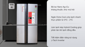Tủ lạnh Sharp Inverter 626 lít SJ-FX630V-ST - 25