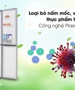 Tủ lạnh Sharp Inverter 401 lít SJ-FXP480V-SL - 46 Tủ lạnh Sharp Inverter 401 lít SJ-FXP480V-SL - 45