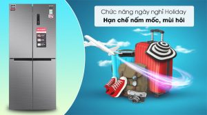 Tủ lạnh Sharp Inverter 401 lít SJ-FXP480V-SL - 33