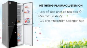 Tủ lạnh Sharp Inverter 401 lít SJ-FXP480VG-BK - 35