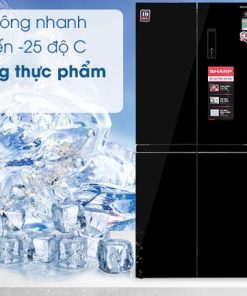 Tủ lạnh Sharp Inverter 401 lít SJ-FXP480VG-BK - 33