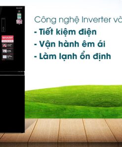 Tủ lạnh Sharp Inverter 401 lít SJ-FXP480VG-BK - 31