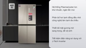 Tủ lạnh Sharp Inverter 401 lít SJ-FXP480VG-CH - 29
